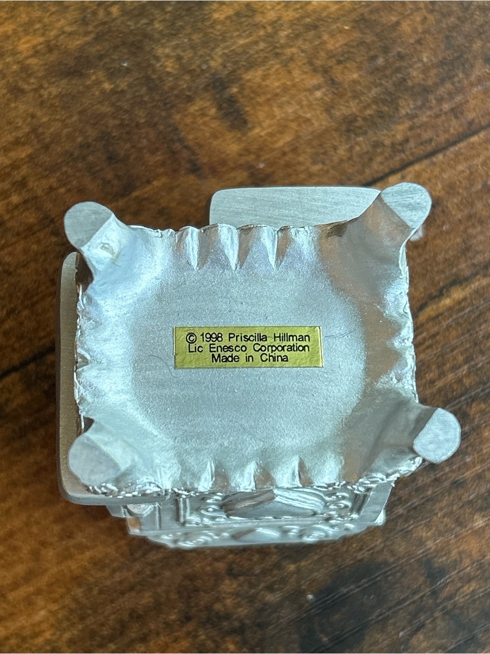 Vintage 1998 Enesco Miniature Dollhouse Kitchen Stove by Priscilla Hillman - Picture 6 of 6
